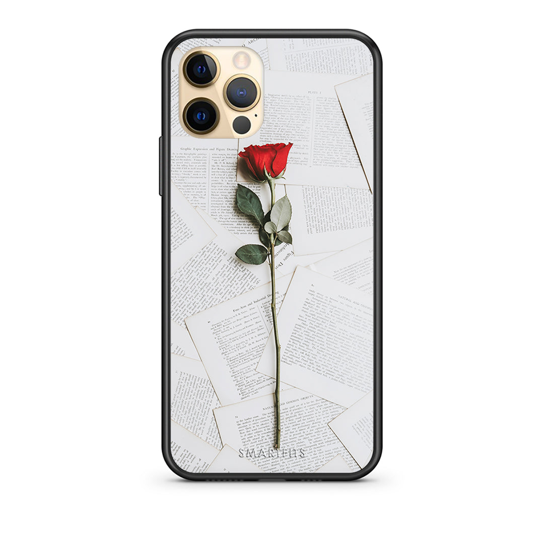 Red Rose - iPhone 12 θήκη