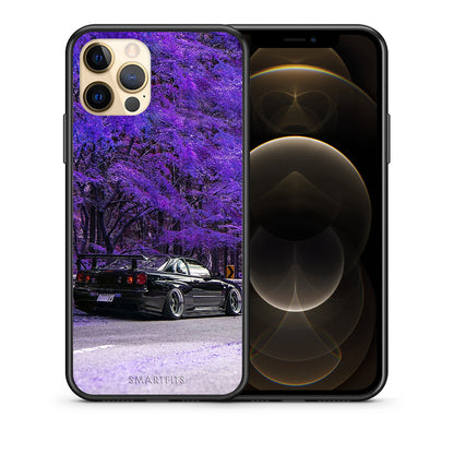 Θήκη Αγίου Βαλεντίνου iPhone 12 Pro Super Car από τη Smartfits με σχέδιο στο πίσω μέρος και μαύρο περίβλημα | iPhone 12 Pro Super Car case with colorful back and black bezels