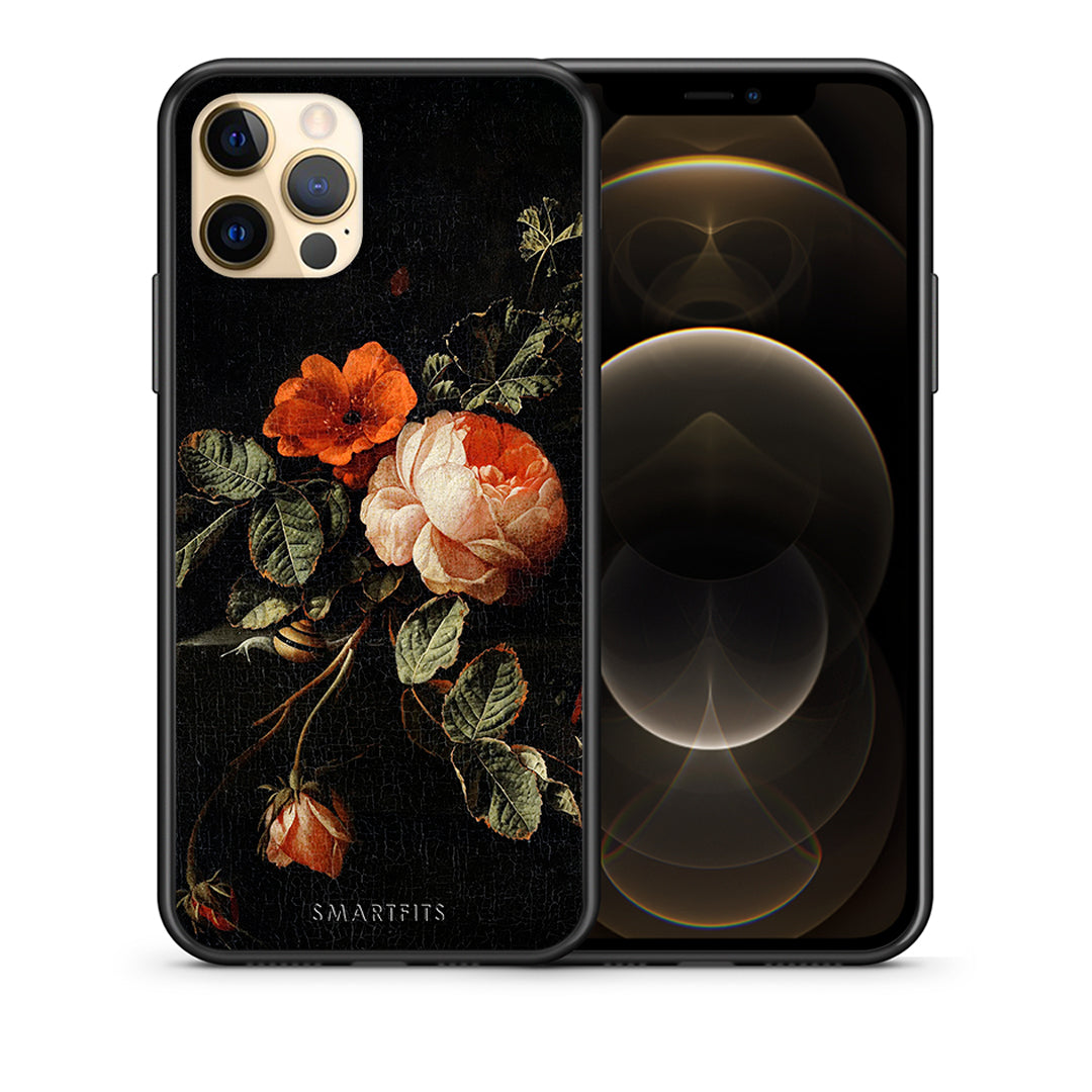 Vintage Roses - iPhone 12 Pro θήκη