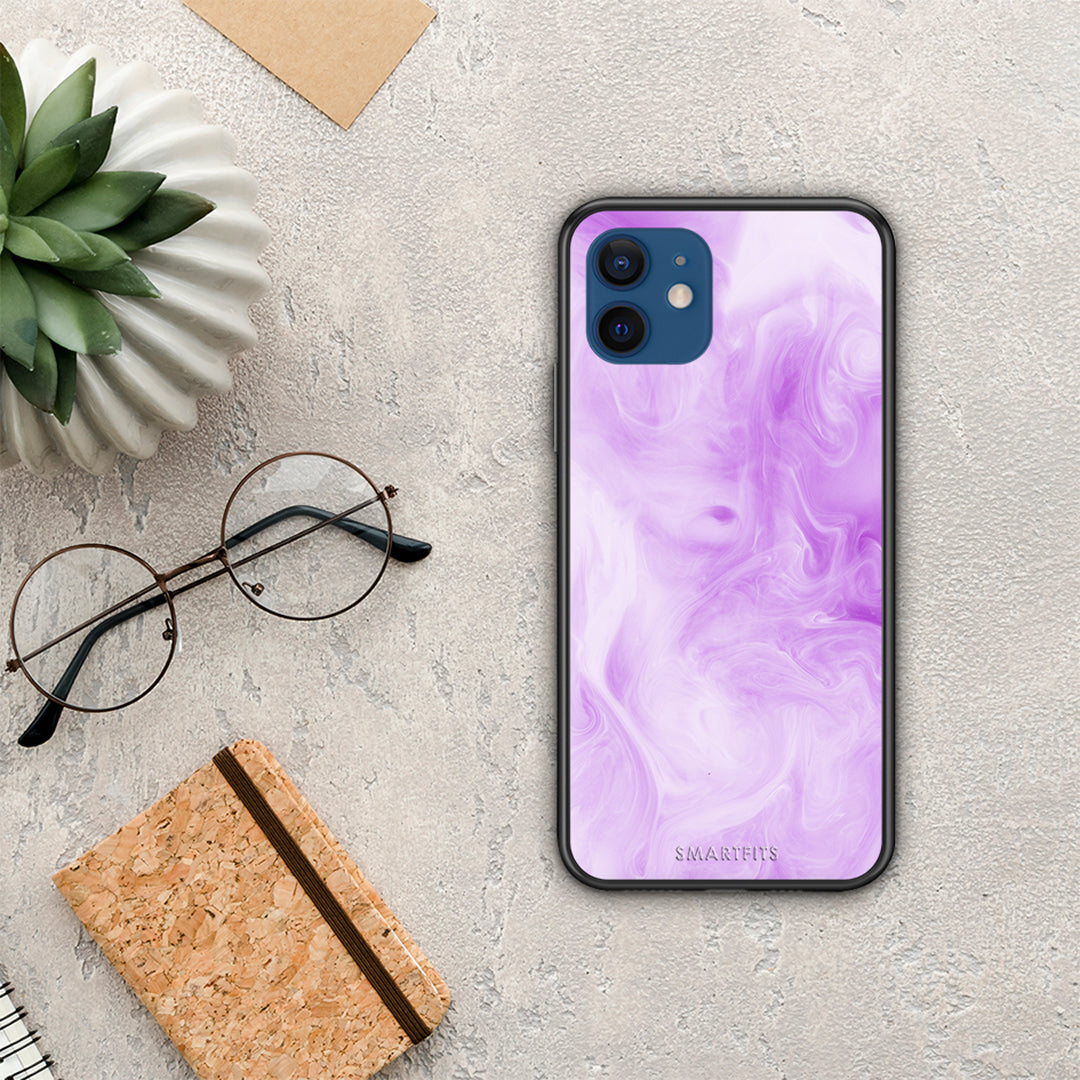 Watercolor Lavender - iPhone 12 Pro θήκη
