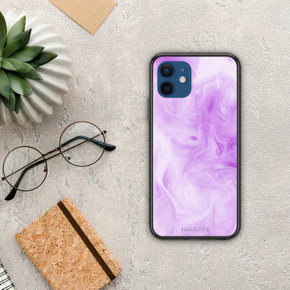 Watercolor Lavender - iPhone 12 Pro θήκη