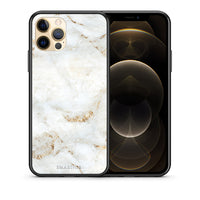 Thumbnail for White Gold Marble - iPhone 12 θήκη