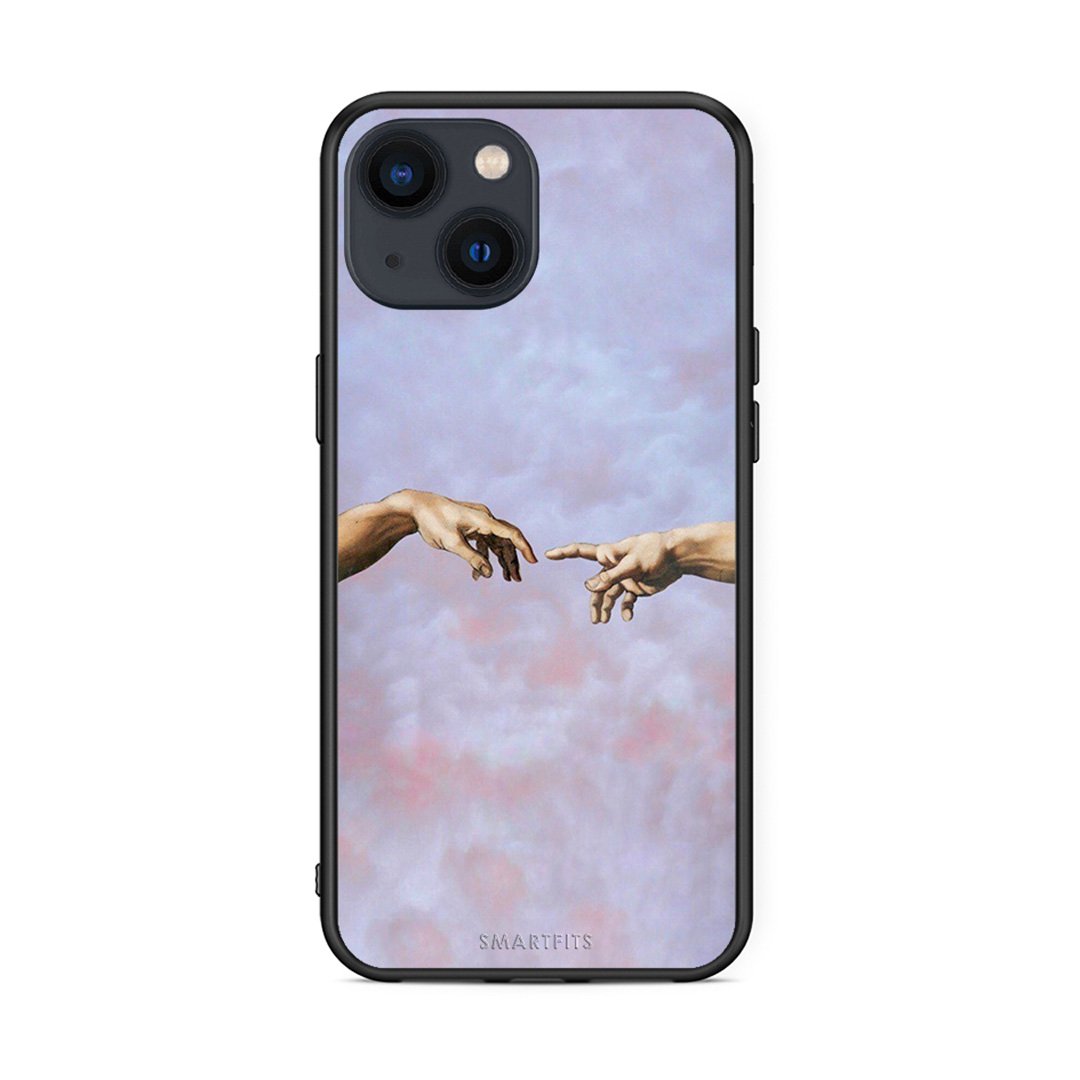 iPhone 13 Adam Hand θήκη από τη Smartfits με σχέδιο στο πίσω μέρος και μαύρο περίβλημα | Smartphone case with colorful back and black bezels by Smartfits