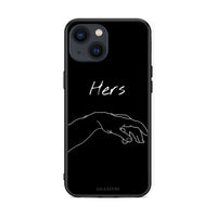 Thumbnail for iPhone 13 Mini Aeshetic Love 1 Θήκη Αγίου Βαλεντίνου από τη Smartfits με σχέδιο στο πίσω μέρος και μαύρο περίβλημα | Smartphone case with colorful back and black bezels by Smartfits