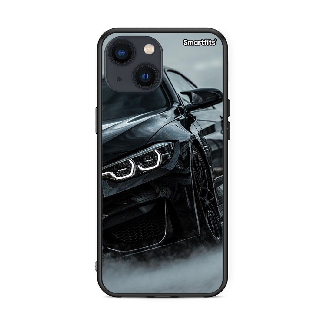 iPhone 13 Black BMW θήκη από τη Smartfits με σχέδιο στο πίσω μέρος και μαύρο περίβλημα | Smartphone case with colorful back and black bezels by Smartfits