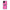 iPhone 13 Blue Eye Pink θήκη από τη Smartfits με σχέδιο στο πίσω μέρος και μαύρο περίβλημα | Smartphone case with colorful back and black bezels by Smartfits