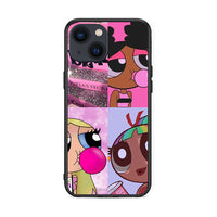 Thumbnail for iPhone 13 Mini Bubble Girls Θήκη Αγίου Βαλεντίνου από τη Smartfits με σχέδιο στο πίσω μέρος και μαύρο περίβλημα | Smartphone case with colorful back and black bezels by Smartfits