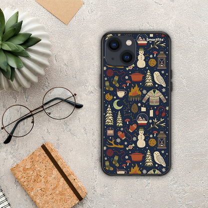 Christmas Elements - iPhone 13 Mini θήκη