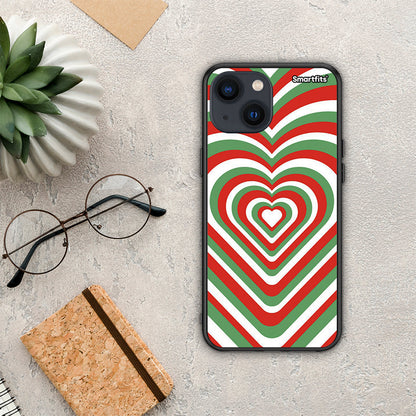 Christmas Hearts - iPhone 13 θήκη