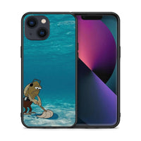 Thumbnail for Θήκη iPhone 13 Mini Clean The Ocean από τη Smartfits με σχέδιο στο πίσω μέρος και μαύρο περίβλημα | iPhone 13 Mini Clean The Ocean case with colorful back and black bezels