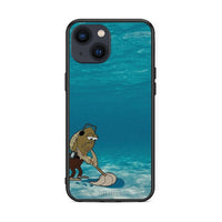 Thumbnail for iPhone 13 Mini Clean The Ocean Θήκη από τη Smartfits με σχέδιο στο πίσω μέρος και μαύρο περίβλημα | Smartphone case with colorful back and black bezels by Smartfits