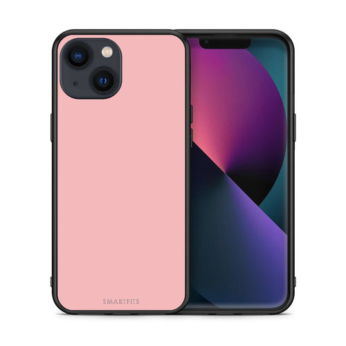 Θήκη iPhone 13 Nude Color από τη Smartfits με σχέδιο στο πίσω μέρος και μαύρο περίβλημα | iPhone 13 Nude Color case with colorful back and black bezels