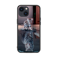 Thumbnail for 4 - iPhone 13 Tiger Cute case, cover, bumper