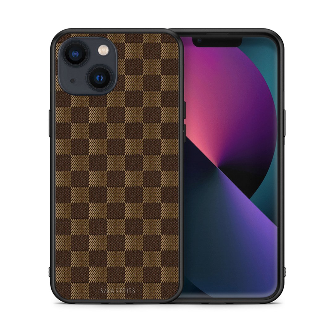Θήκη iPhone 13 Mini Glamour Designer από τη Smartfits με σχέδιο στο πίσω μέρος και μαύρο περίβλημα | iPhone 13 Mini Glamour Designer case with colorful back and black bezels