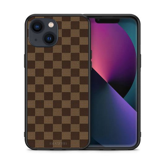 Θήκη iPhone 13 Glamour Designer από τη Smartfits με σχέδιο στο πίσω μέρος και μαύρο περίβλημα | iPhone 13 Glamour Designer case with colorful back and black bezels