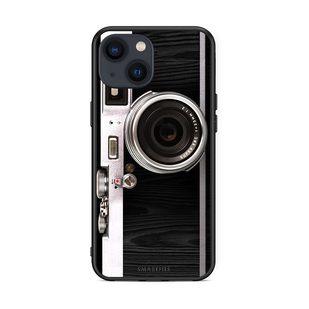 iPhone 13 Emily In Paris θήκη από τη Smartfits με σχέδιο στο πίσω μέρος και μαύρο περίβλημα | Smartphone case with colorful back and black bezels by Smartfits