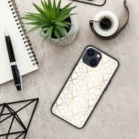 Thumbnail for Geometric Luxury White - iPhone 13 θήκη