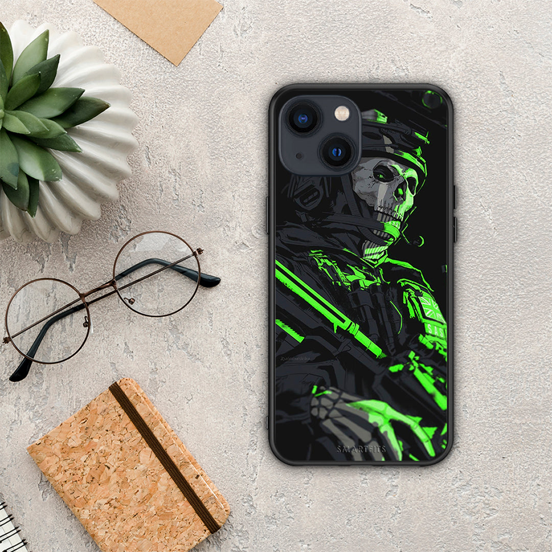 Green Soldier - iPhone 13 Mini θήκη