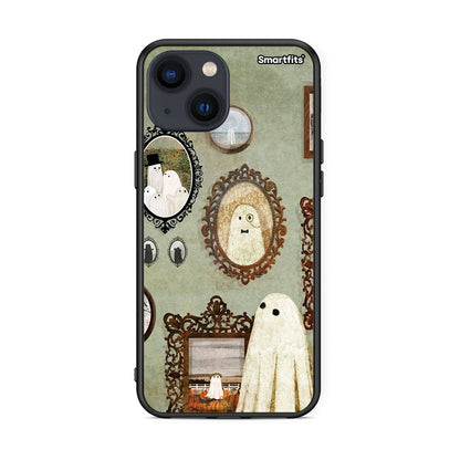iPhone 13 Halloween Ghost Season Θήκη από τη Smartfits με σχέδιο στο πίσω μέρος και μαύρο περίβλημα | Smartphone case with colorful back and black bezels by Smartfits