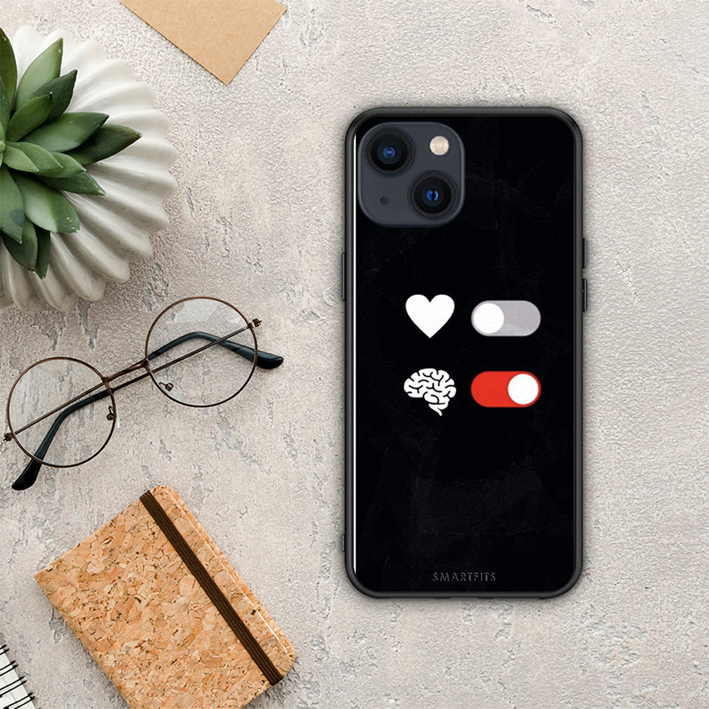 Heart Vs Brain - iPhone 13 Mini θήκη