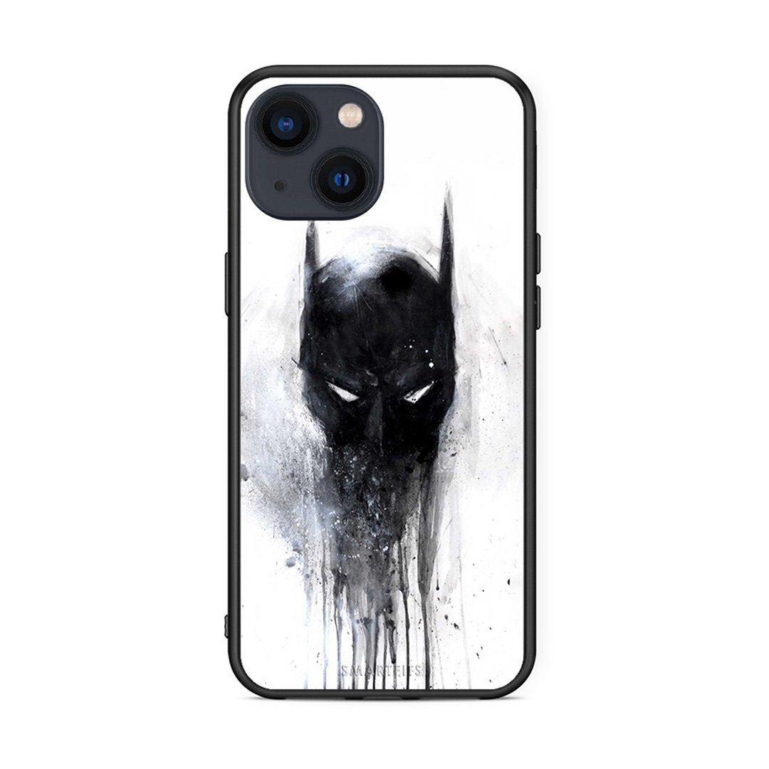 4 - iPhone 13 Mini Paint Bat Hero case, cover, bumper