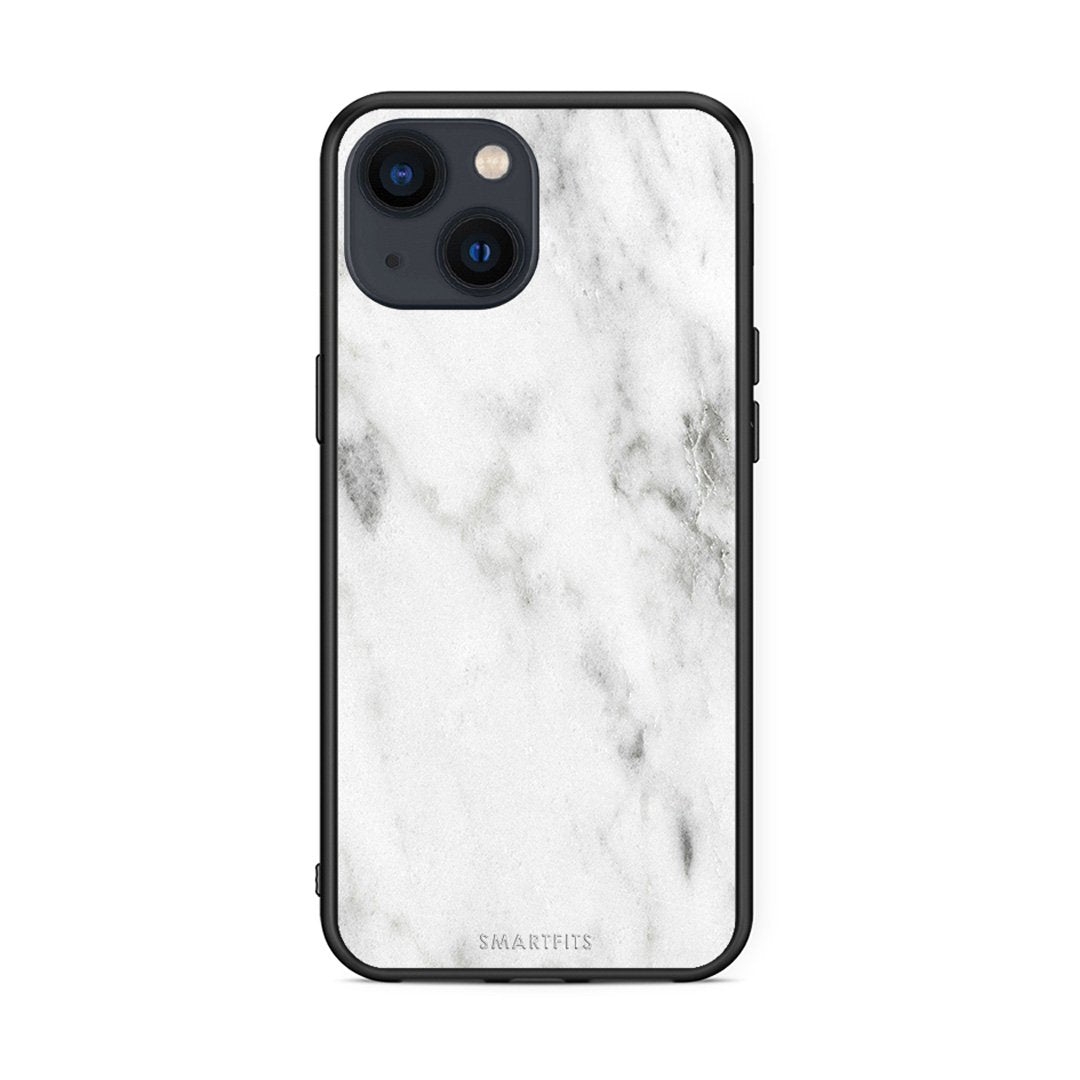2 - iPhone 13 Mini White marble case, cover, bumper