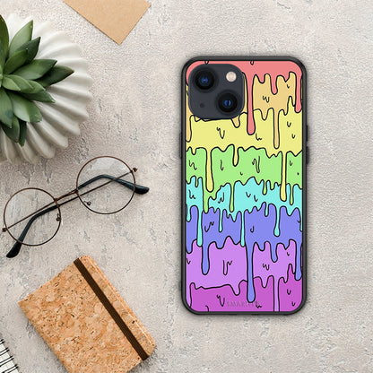 Melting Rainbow - iPhone 13 Mini θήκη