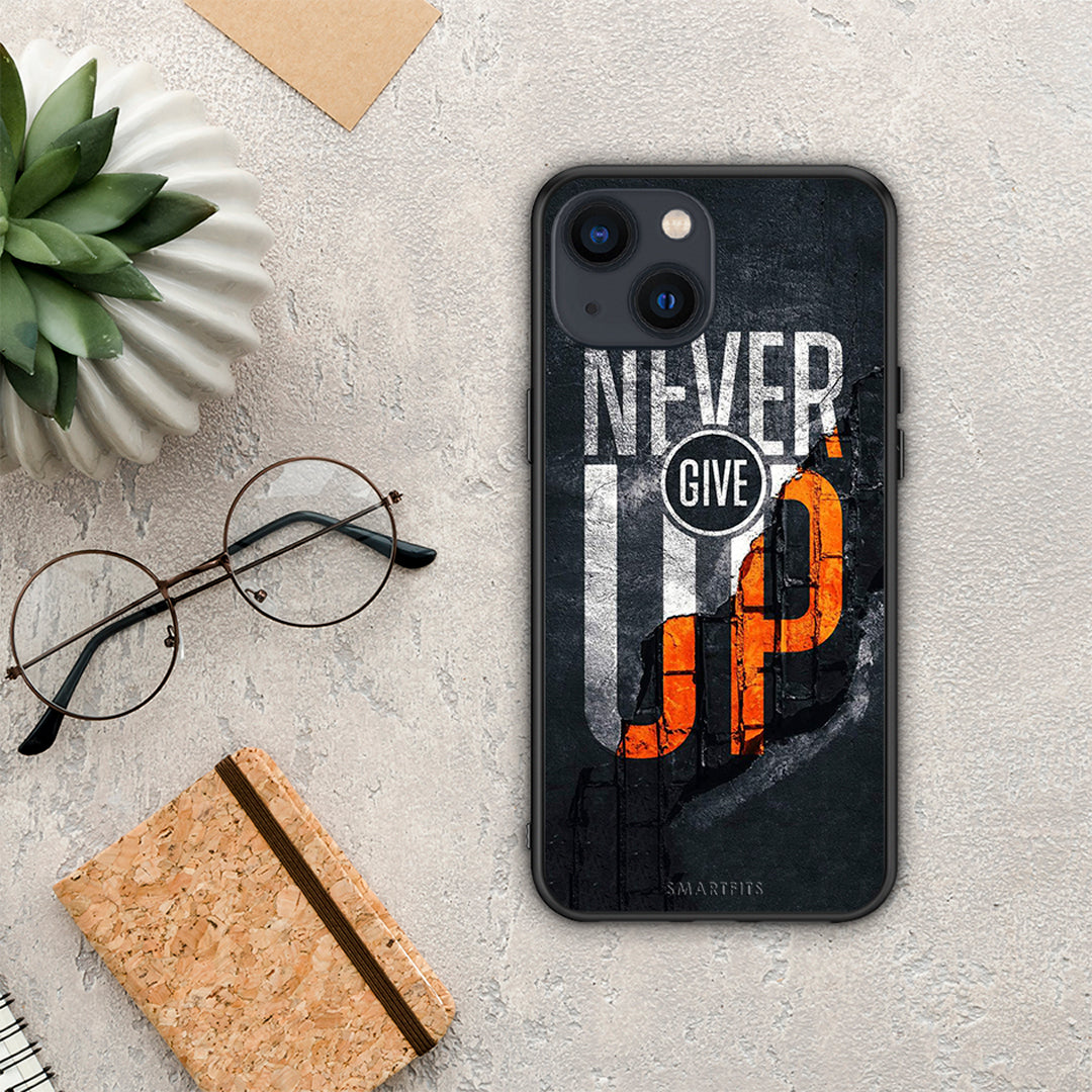 Never Give Up - iPhone 13 Mini θήκη