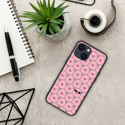 Pig Glasses - iPhone 13 Mini θήκη