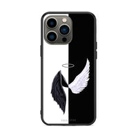 Thumbnail for iPhone 13 Pro Angels Demons θήκη από τη Smartfits με σχέδιο στο πίσω μέρος και μαύρο περίβλημα | Smartphone case with colorful back and black bezels by Smartfits