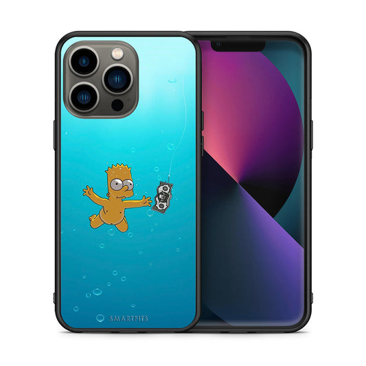 Θήκη iPhone 13 Pro Chasing Money από τη Smartfits με σχέδιο στο πίσω μέρος και μαύρο περίβλημα | iPhone 13 Pro Chasing Money case with colorful back and black bezels