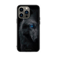 Thumbnail for iPhone 13 Pro Dark Wolf θήκη από τη Smartfits με σχέδιο στο πίσω μέρος και μαύρο περίβλημα | Smartphone case with colorful back and black bezels by Smartfits