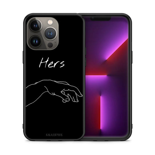 Θήκη Αγίου Βαλεντίνου iPhone 13 Pro Max Aeshetic Love 1 από τη Smartfits με σχέδιο στο πίσω μέρος και μαύρο περίβλημα | iPhone 13 Pro Max Aeshetic Love 1 case with colorful back and black bezels