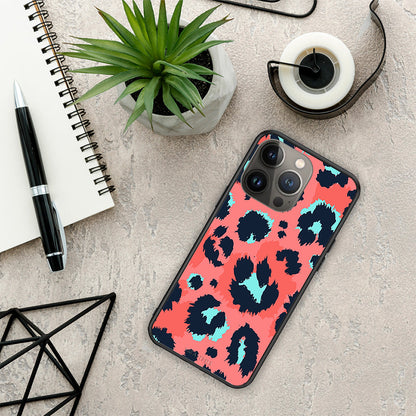 Animal Pink Leopard - iPhone 13 Pro Max θήκη