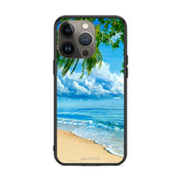 Thumbnail for iPhone 13 Pro Max Beautiful Beach θήκη από τη Smartfits με σχέδιο στο πίσω μέρος και μαύρο περίβλημα | Smartphone case with colorful back and black bezels by Smartfits