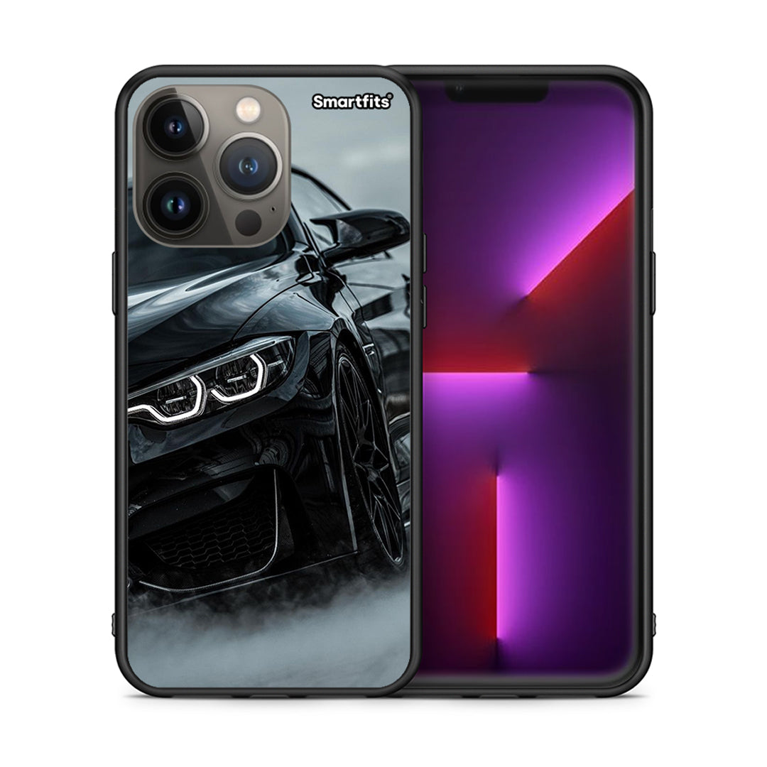 Θήκη iPhone 13 Pro Max Black BMW από τη Smartfits με σχέδιο στο πίσω μέρος και μαύρο περίβλημα | iPhone 13 Pro Max Black BMW case with colorful back and black bezels