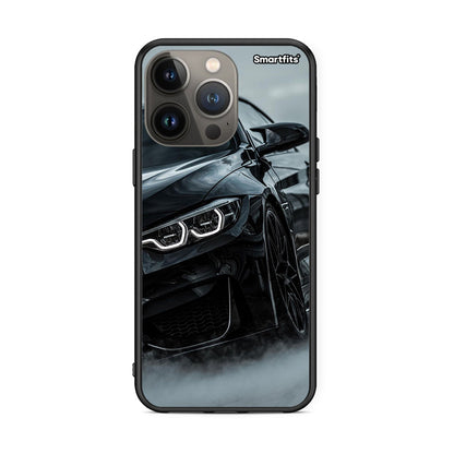 iPhone 13 Pro Max Black BMW θήκη από τη Smartfits με σχέδιο στο πίσω μέρος και μαύρο περίβλημα | Smartphone case with colorful back and black bezels by Smartfits