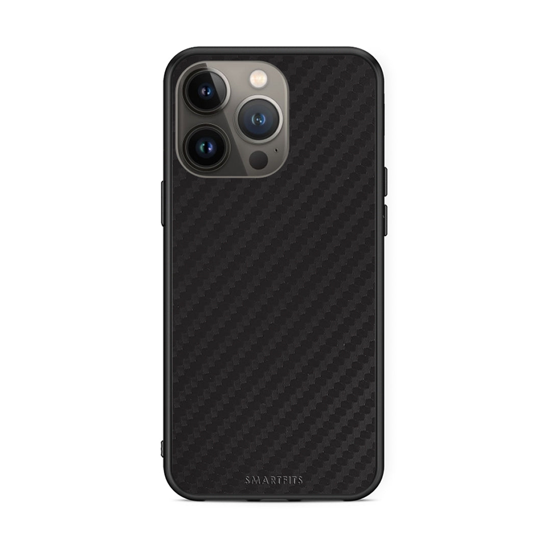 iPhone 13 Pro Max Carbon Black θήκη από τη Smartfits με σχέδιο στο πίσω μέρος και μαύρο περίβλημα | Smartphone case with colorful back and black bezels by Smartfits