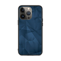 Thumbnail for 39 - iPhone 13 Pro Max Blue Abstract Geometric case, cover, bumper