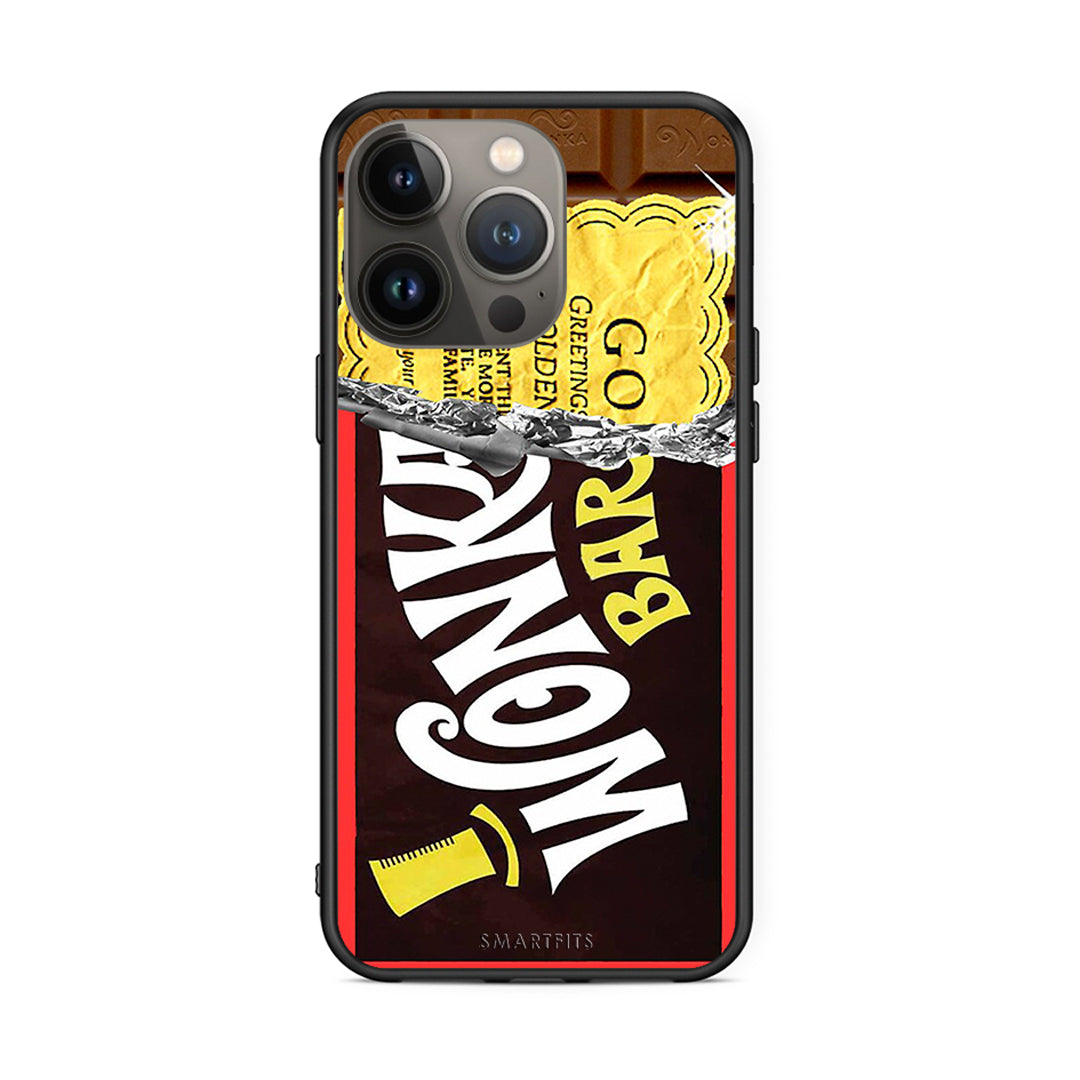 iPhone 13 Pro Max Golden Ticket θήκη από τη Smartfits με σχέδιο στο πίσω μέρος και μαύρο περίβλημα | Smartphone case with colorful back and black bezels by Smartfits