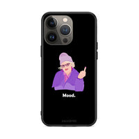 Thumbnail for iPhone 13 Pro Max Grandma Mood Black θήκη από τη Smartfits με σχέδιο στο πίσω μέρος και μαύρο περίβλημα | Smartphone case with colorful back and black bezels by Smartfits