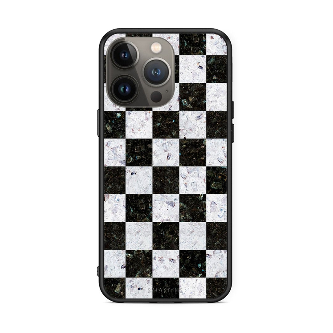 4 - iPhone 13 Pro Max Square Geometric Marble case, cover, bumper