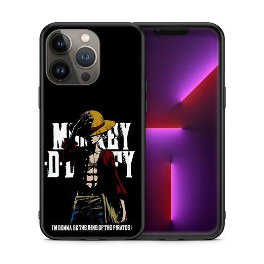 Θήκη iPhone 13 Pro Max Pirate King από τη Smartfits με σχέδιο στο πίσω μέρος και μαύρο περίβλημα | iPhone 13 Pro Max Pirate King case with colorful back and black bezels