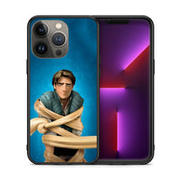 Thumbnail for Θήκη Αγίου Βαλεντίνου iPhone 13 Pro Max Tangled 1 από τη Smartfits με σχέδιο στο πίσω μέρος και μαύρο περίβλημα | iPhone 13 Pro Max Tangled 1 case with colorful back and black bezels