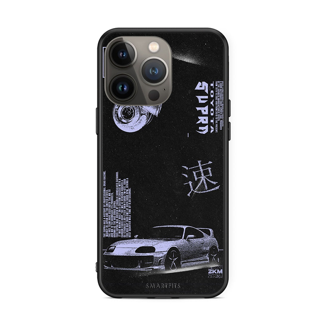 iPhone 13 Pro Max Tokyo Drift Θήκη Αγίου Βαλεντίνου από τη Smartfits με σχέδιο στο πίσω μέρος και μαύρο περίβλημα | Smartphone case with colorful back and black bezels by Smartfits