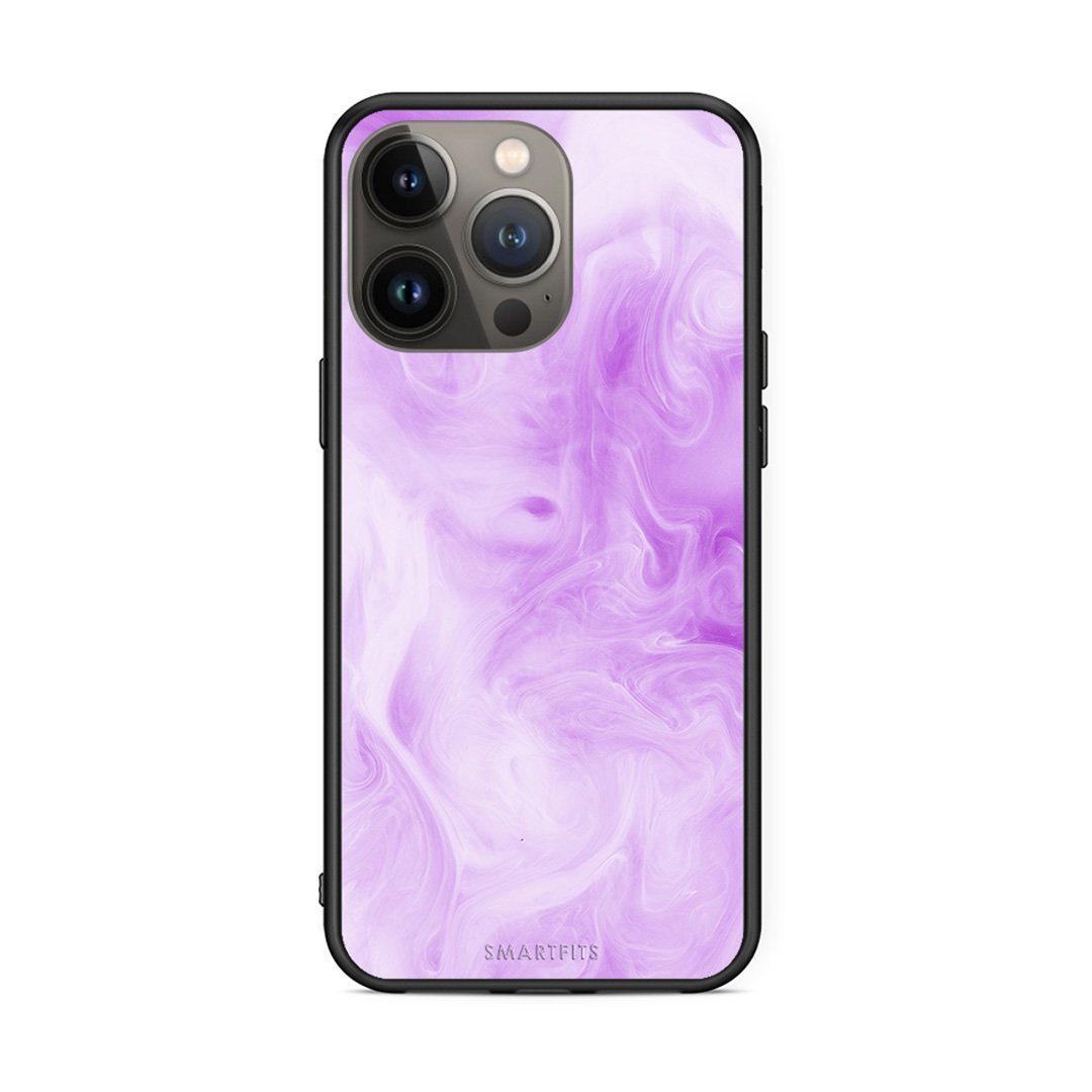 99 - iPhone 13 Pro Max Watercolor Lavender case, cover, bumper