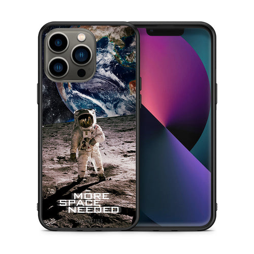 Θήκη iPhone 13 Pro More Space από τη Smartfits με σχέδιο στο πίσω μέρος και μαύρο περίβλημα | iPhone 13 Pro More Space case with colorful back and black bezels