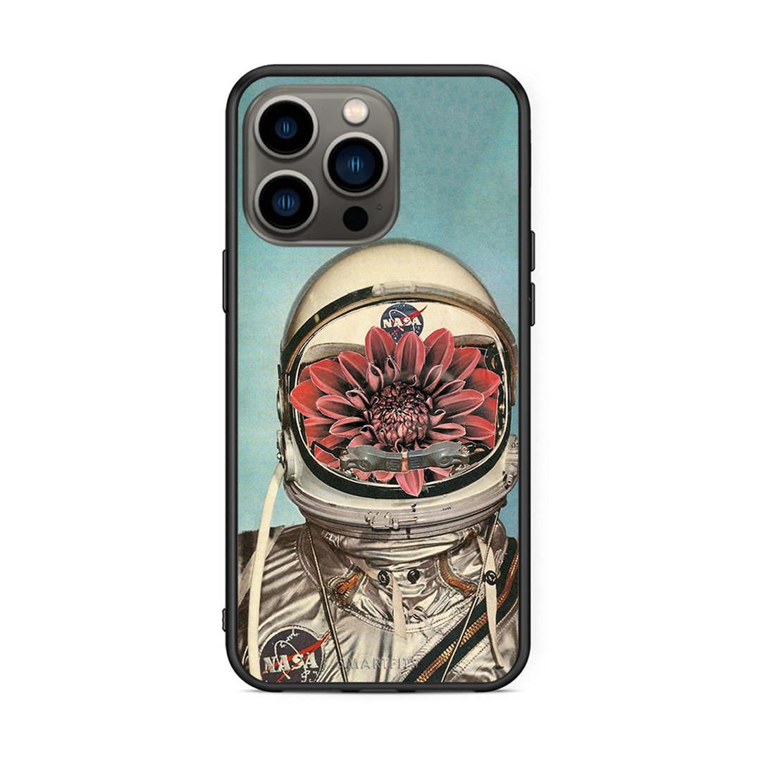 iPhone 13 Pro Nasa Bloom θήκη από τη Smartfits με σχέδιο στο πίσω μέρος και μαύρο περίβλημα | Smartphone case with colorful back and black bezels by Smartfits