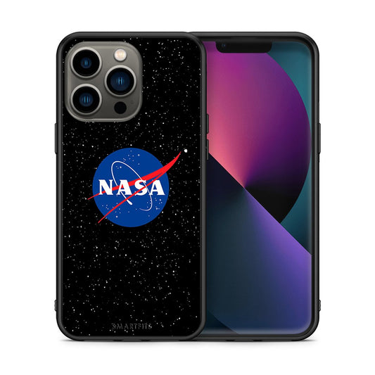 Θήκη iPhone 13 Pro NASA PopArt από τη Smartfits με σχέδιο στο πίσω μέρος και μαύρο περίβλημα | iPhone 13 Pro NASA PopArt case with colorful back and black bezels