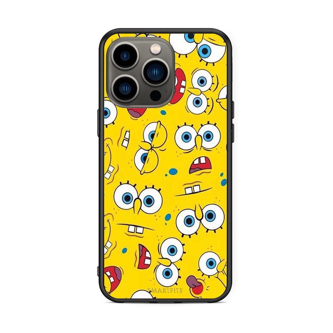 4 - iPhone 13 Pro Sponge PopArt case, cover, bumper